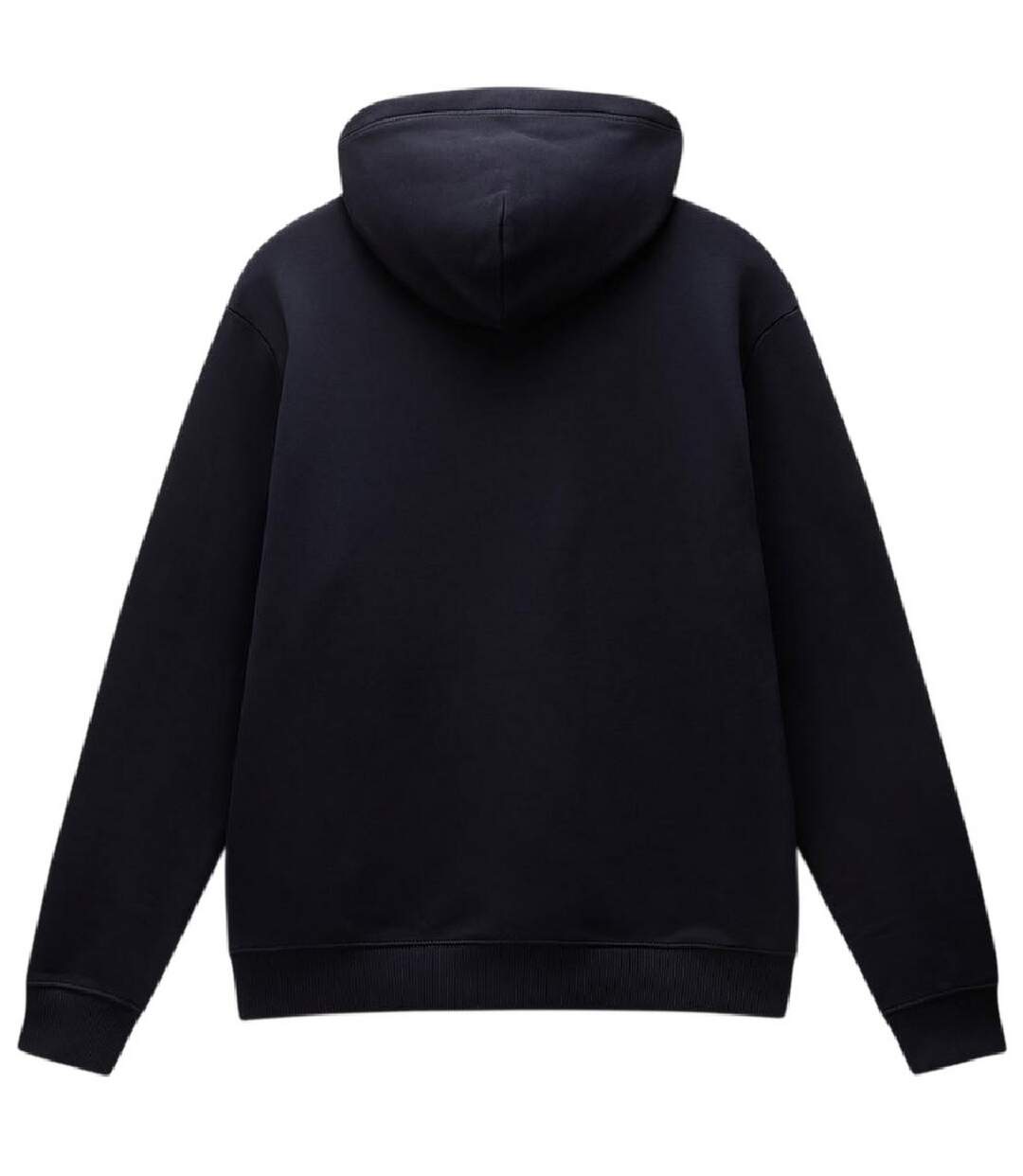 Sweat À Capuche Motif/style Logo Rectangulaire Homme Noir Napapijri-2