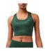 Womens/ladies Geometric Sports Bra Green Lacoste-1