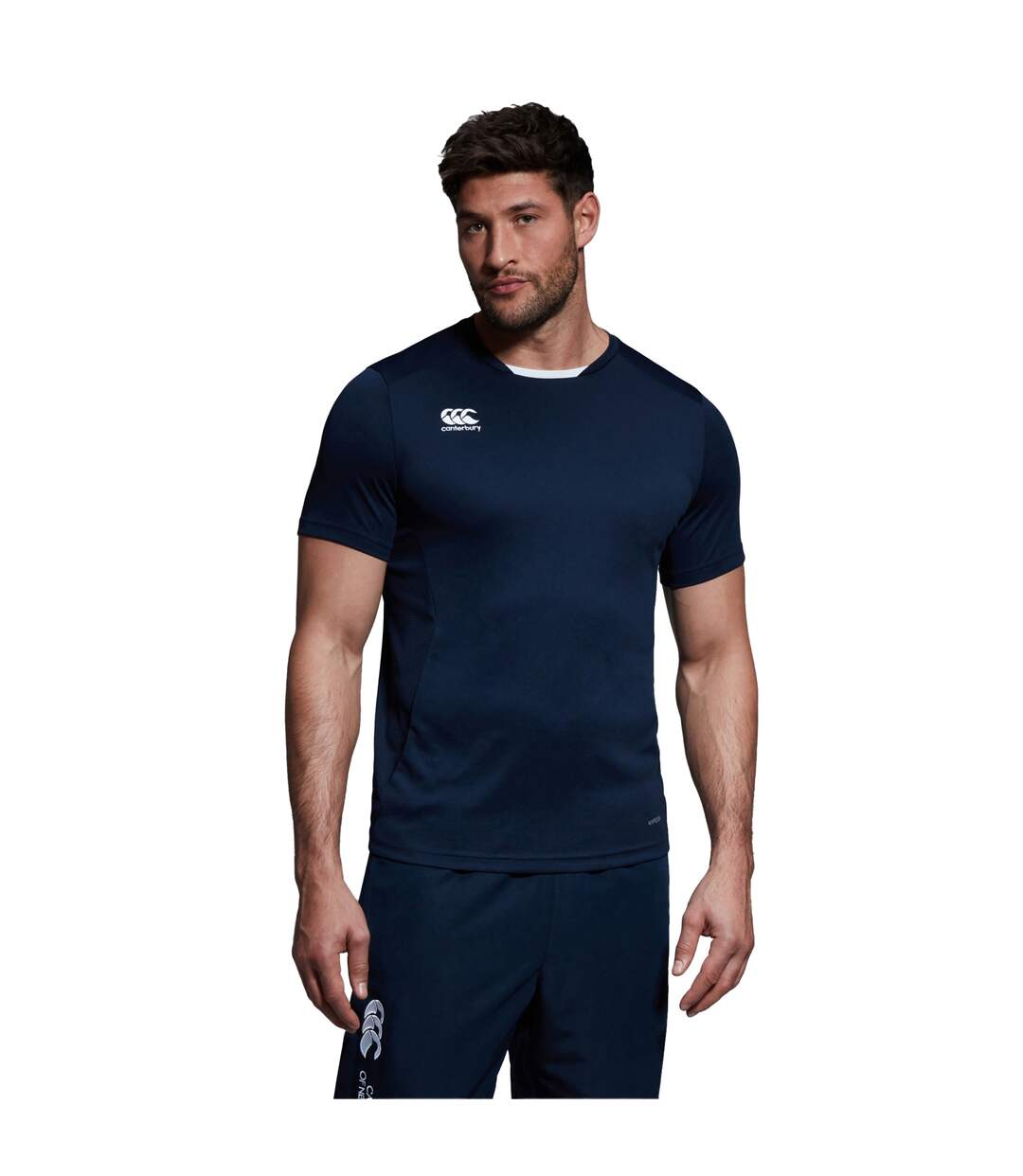 Mens Club Dry T-shirt Navy Canterbury-1