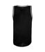 Mens mesh tank top black/white Build Your Brand