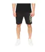 Mens Kensby Shorts Black Crosshatch-2