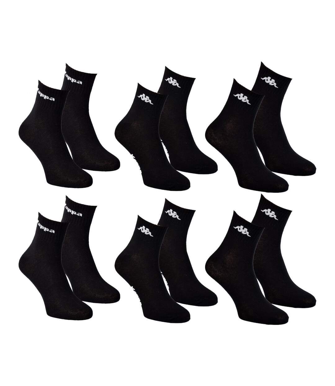 Chaussettes Femme QUARTER KAPPA - Pack de 6-2