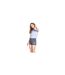 Womens/ladies Relaxed Fit Shorts Anthrazit PJ Salvage-1