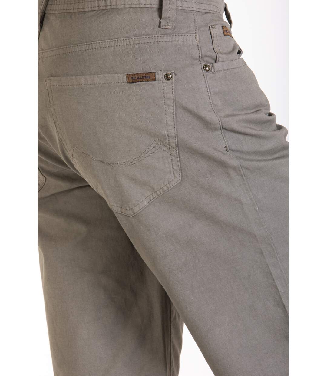 Bermuda coupe droite relax toile coton GENESYX-4