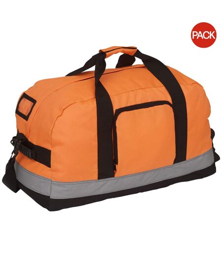 Lot De 2  Seattle Sac De Voyage Haute Visibilité Taille Unique Orange Yoko