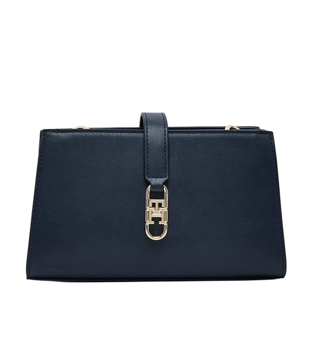 Sac à bandoulière marine femme tommy hilfiger libre chain cross-1