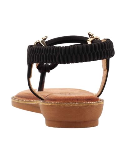 Sandales Zentara Femme Noir Lunar
