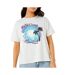 T-Shirt gris chiné femme rip curl neon isles-1
