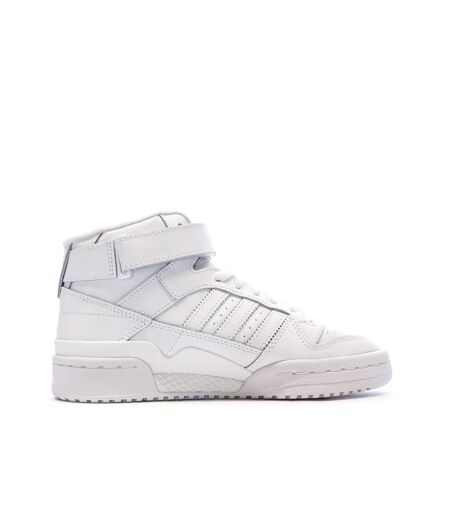 Baskets blanches homme adidas forum mids