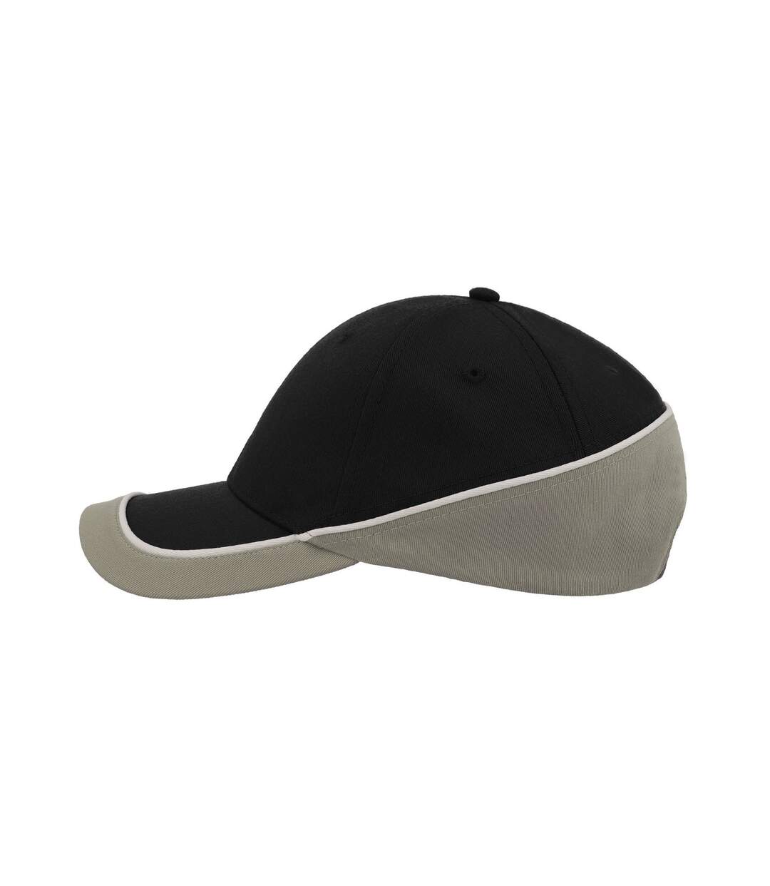 Casquette Compétition Racing Mixte Noir Gris Atlantis-3