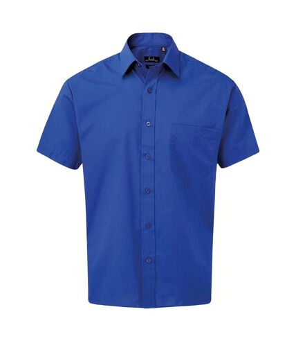 Chemise poplin homme bleu roi Premier Premier