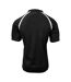 Gilbert Rugby Mens Xact Short Sleeved Rugby Shirt (Black)