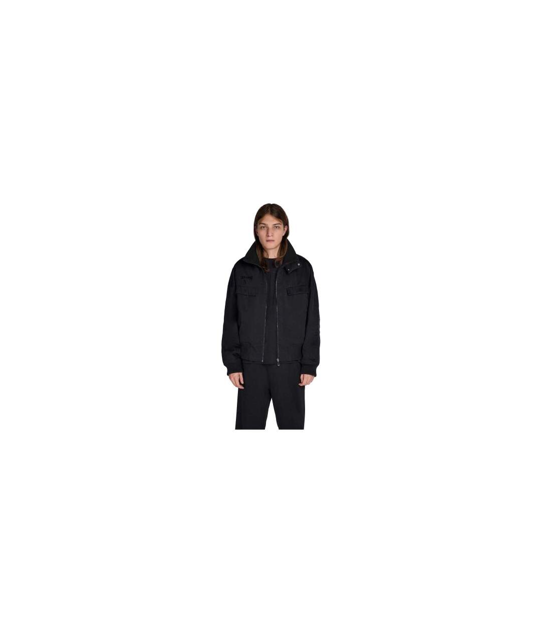 Blouson Aviateur Motif/style Imprimé Au Dos Homme Noir No Fear-1