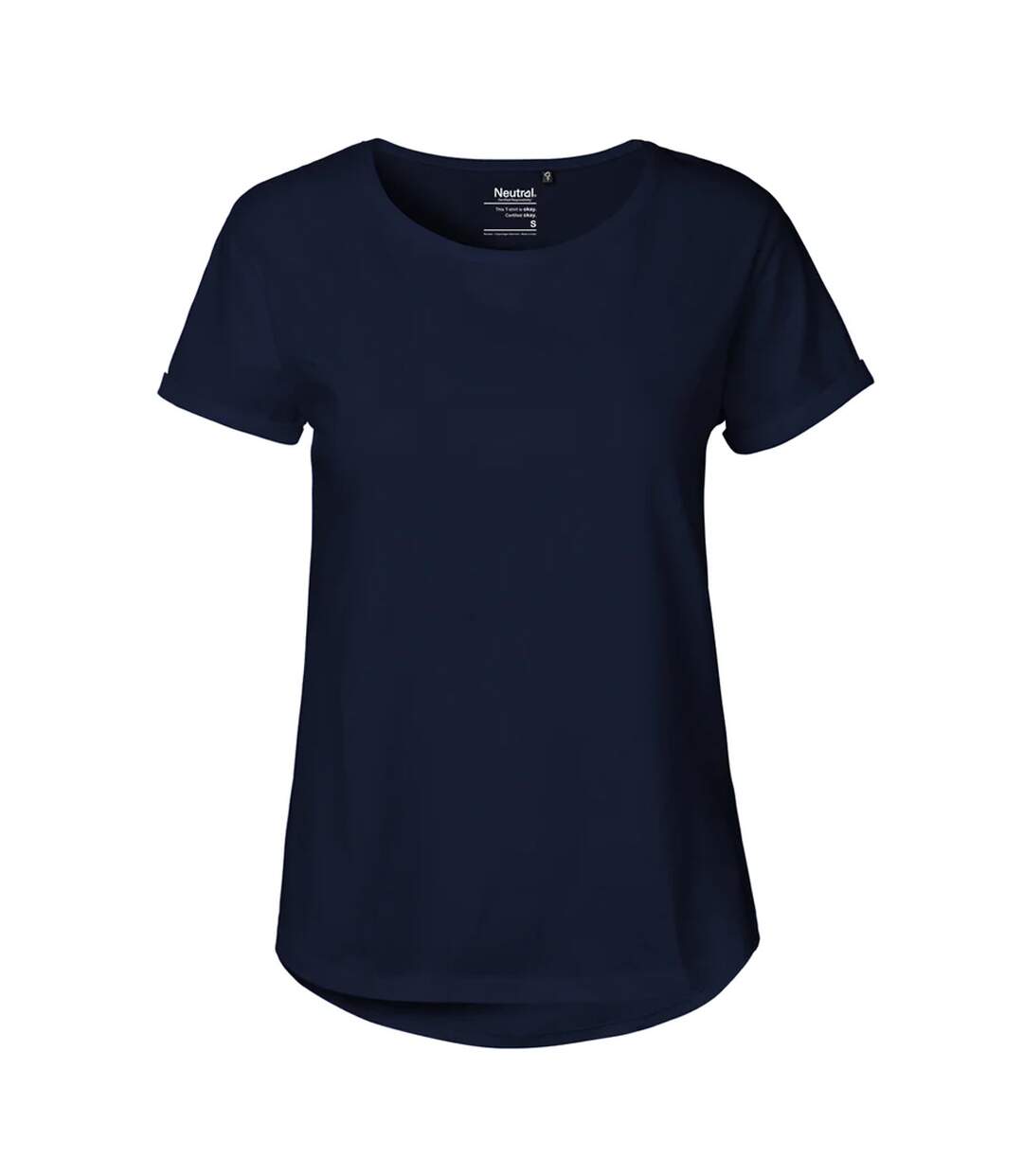 T-shirt Femme Bleu Marine Neutral-1