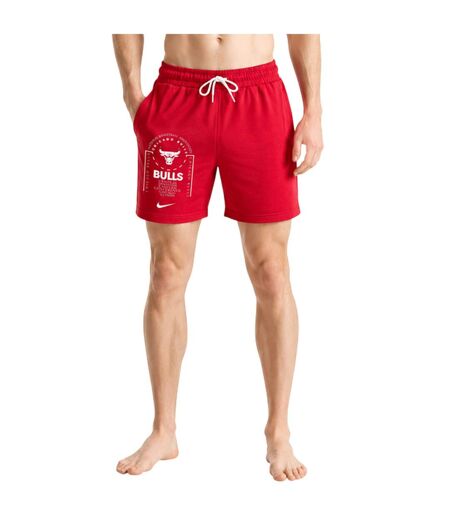 Short De Basket Motif/style Nba Homme Rouge Vif Nike