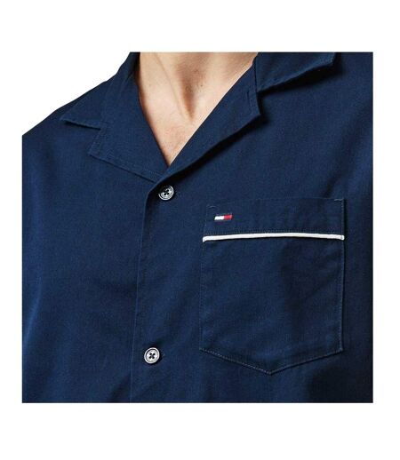 Mens Embroidered Regular Shirt Dark Navy Tommy Jeans