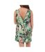 Robe verte/rose femme kaporal benae-2