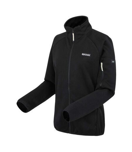 Veste polaire ravenhill femme noir / vanille clair Regatta