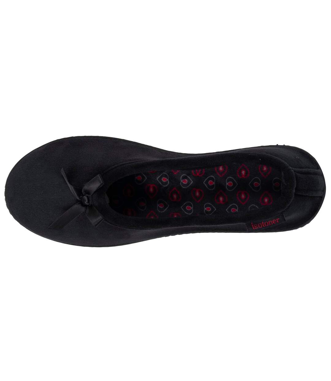 Isotoner Chaussons Ballerines femme ultra confortables semelle à mémoire de forme-2