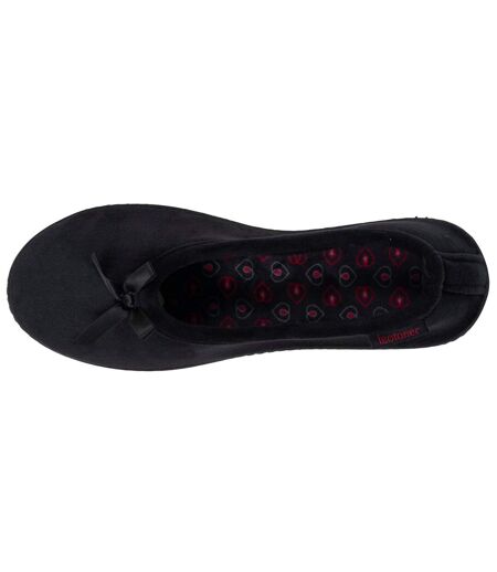 Isotoner Chaussons Ballerines femme ultra confortables semelle à mémoire de forme