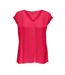 T-Shirt rouge femme only pelina - xs-1