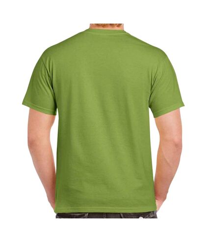 Mens heavy cotton t-shirt kiwi Gildan