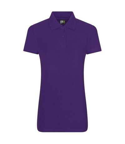 PRO RTX Womens/Ladies Polo Shirt (Purple)