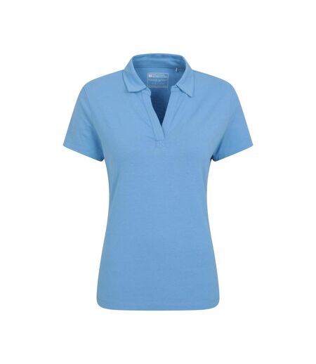Polo Femme Bleu Vif Mountain Warehouse