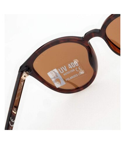 Aquawave Unisex Adult Guana Leopard Print Sunglasses (Shiny Brown) (One Size) - UTIG2069