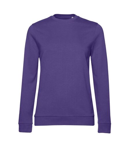 Sweat Femme Violet Éclatant B&C
