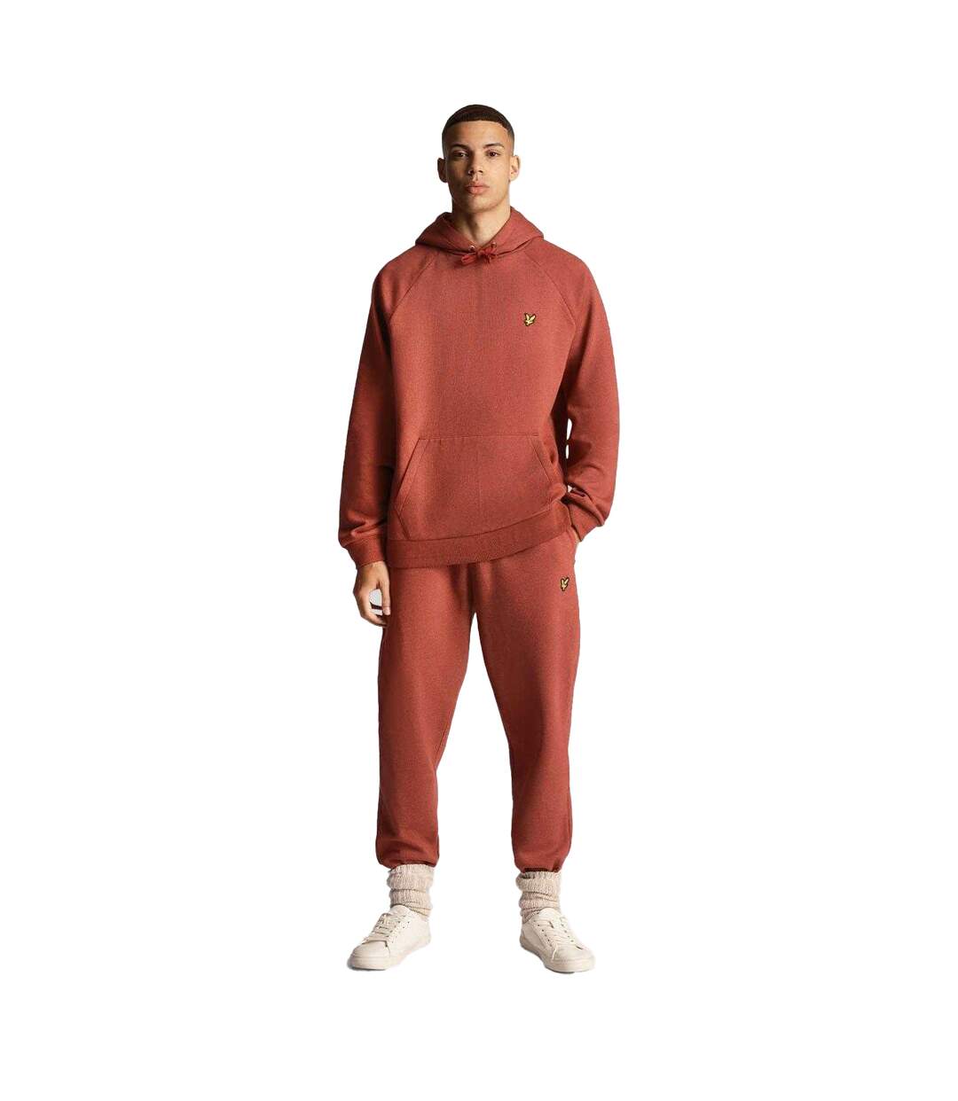 Pantalon De Jogging Racked Homme Bordeaux Lyle & Scott-1