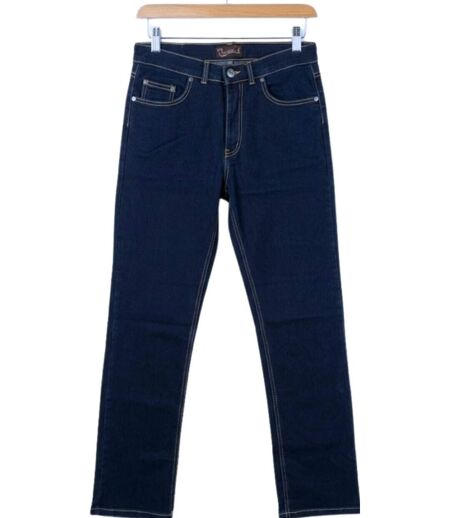 CHALLENGER M759 — Jean 5 poches bleu denim ring stone : le style délavé et extensible