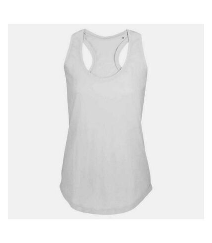 SOLS Womens/Ladies Moka Plain Sleeveless Tank Top (White)