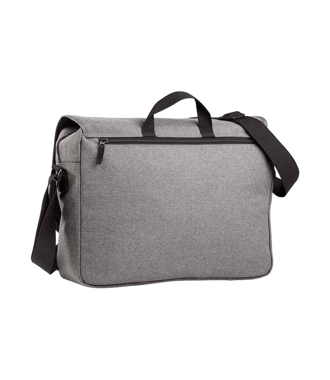 Sac à ordinateur portable taille unique gris chiné Bagbase-2