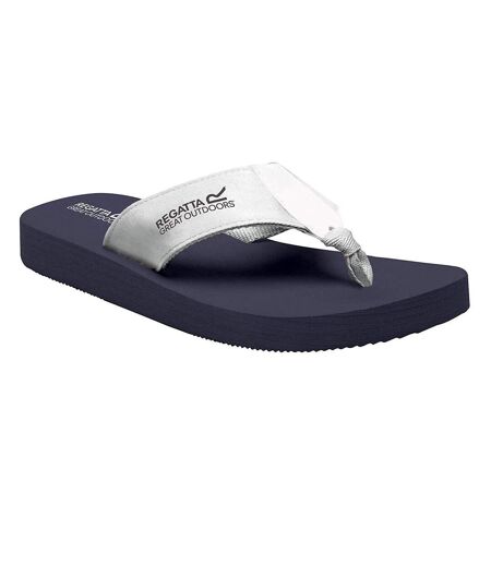 Tongs Catarina Femme Bleu Marine Blanc Regatta