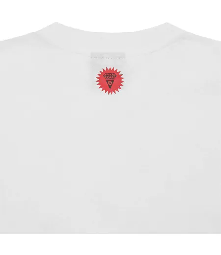 T-shirt Course À Pied Motif/style Chien Homme Blanc ICECREAM