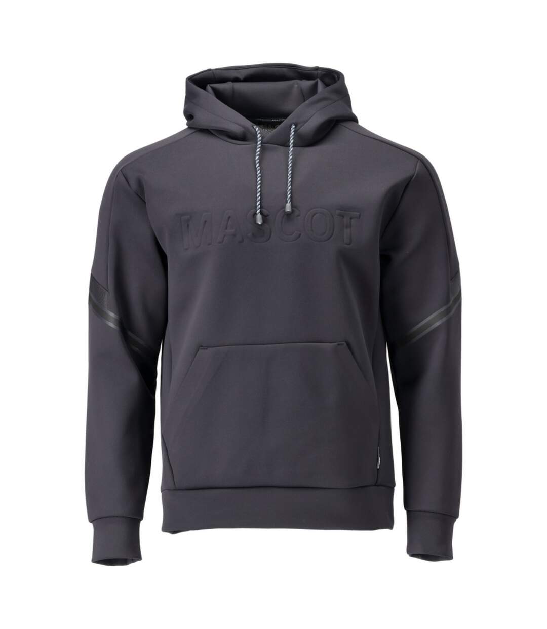 Sweat À Capuche Customised Homme Bleu Marine Foncé Mascot-1
