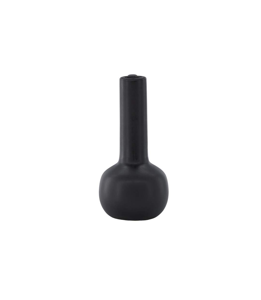 Vase Design en Céramique Allis 36cm Noir-4