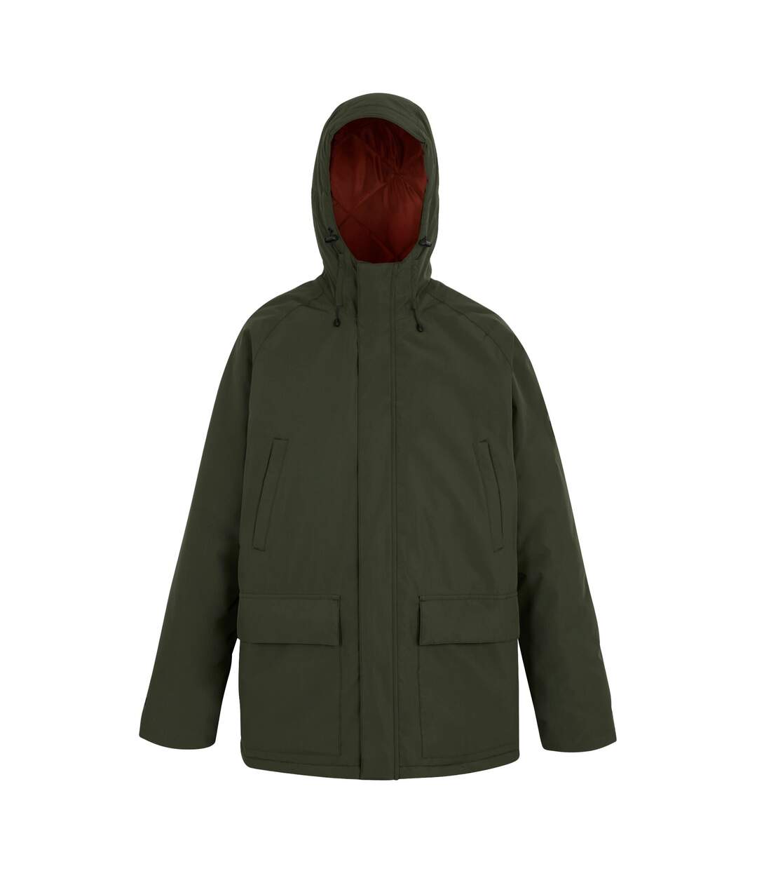Veste Imperméable Savon Homme Kaki Foncé Terre Cuite Regatta-2