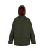 Veste Imperméable Savon Homme Kaki Foncé Terre Cuite Regatta-2