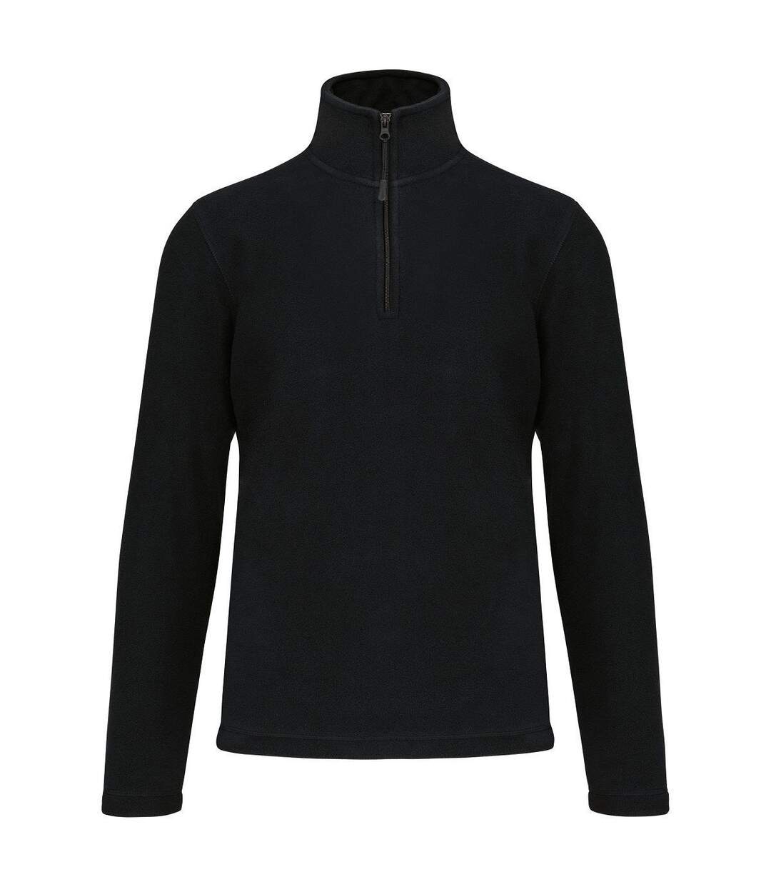 Sweat micropolaire zippé - Homme - K912 - noir