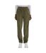 Pantalon velours kaki femme teddy smith teddy middle - l-1