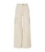 Pantalon À Poches Femme Sable Blanc Urban Classics-2