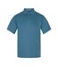 Polo À Manches Courtes Homme Bleu Ardoise Henbury-1