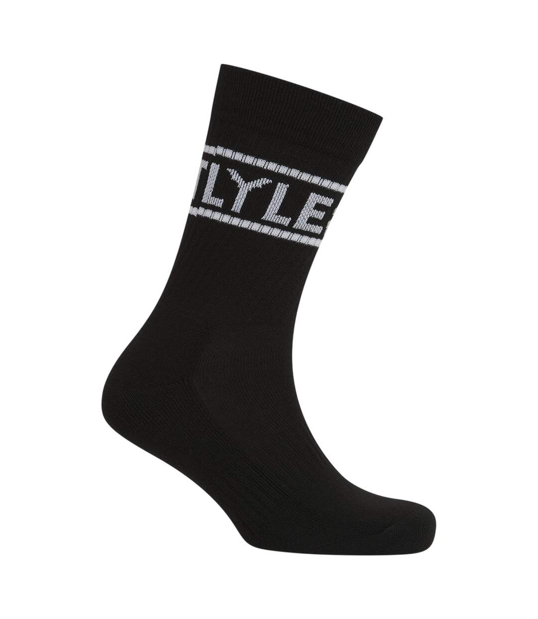 Lot De 3  Paires De Chaussettes Motif/style Marque Homme Noir Lyle & Scott-2