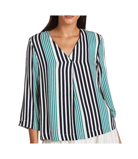 Blouse Écru à Rayures Femme Vero Moda Niva - S