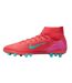 Mens Mercurial Superfly 10 Academy Leather Artificial Ground Football Boots Red Green Nike-3