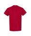 Gildan Mens Heavy Cotton Short Sleeve T-Shirt (Pack of 5) (Antique Cherry Red) - UTBC4807-3