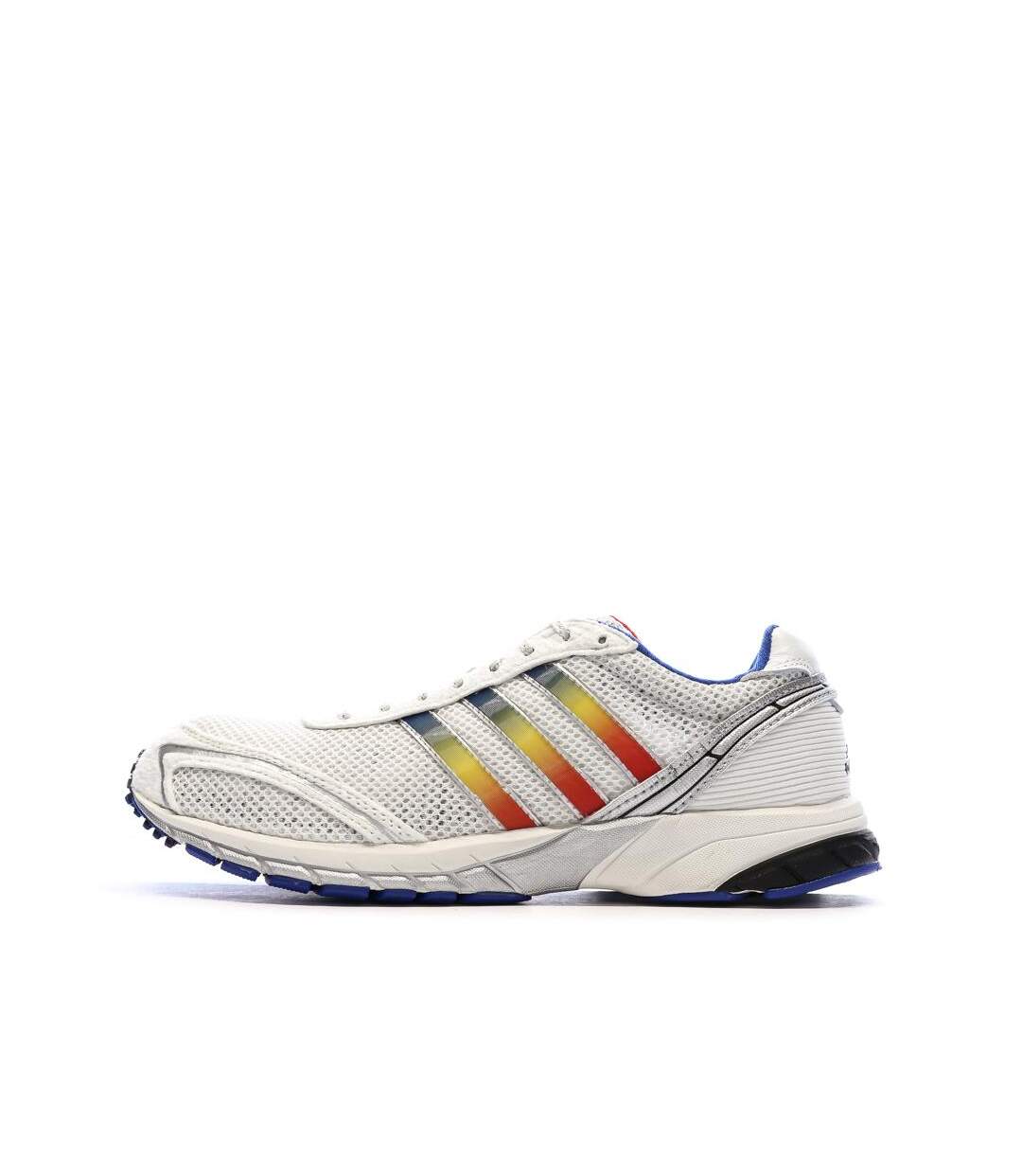 Baskets blanches/bleu mixte adidas adizero adios-1