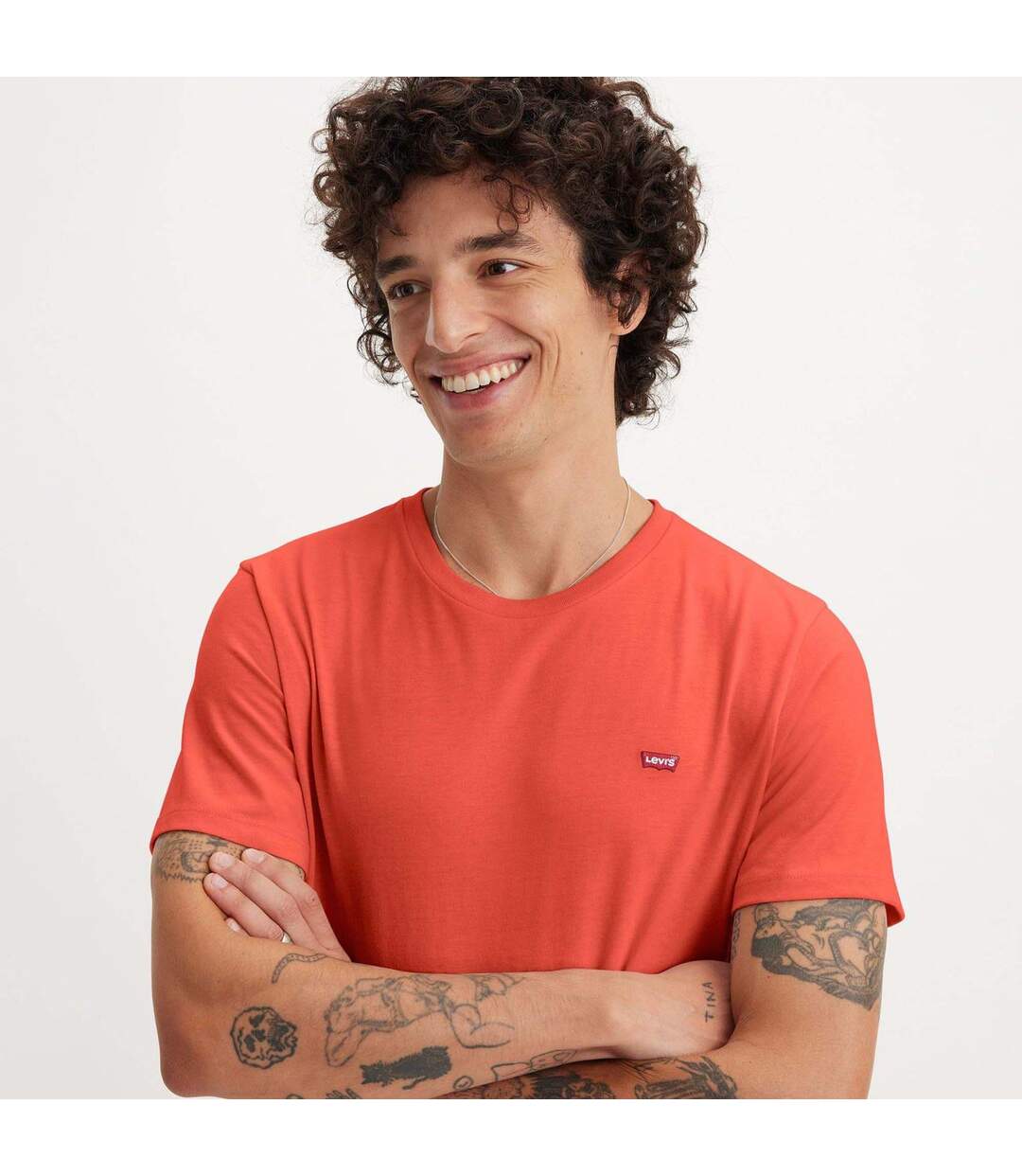 T-shirt Original Housemark Homme Rouge Levis-4